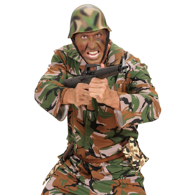 Soldaten dolk in camouflage schede