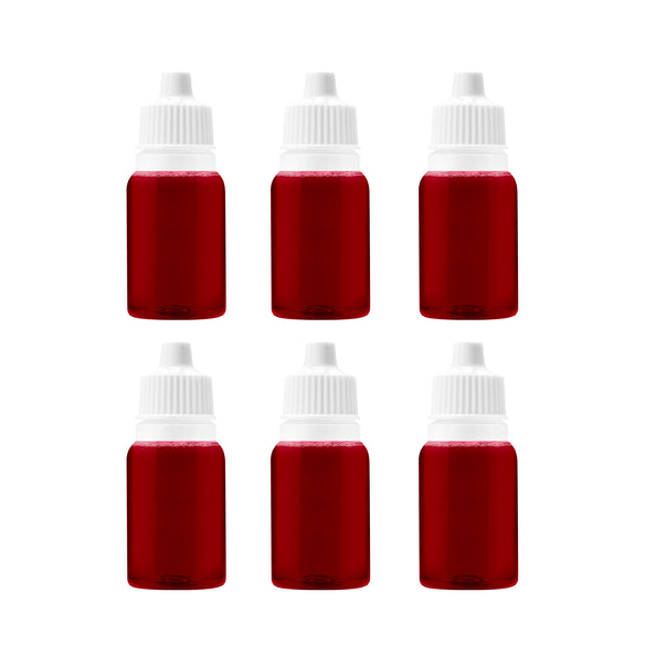 Funny Fashion 6 flesjes imitatie bloed