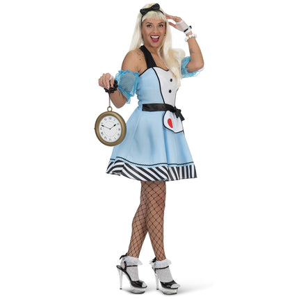 Funny Fashion Alice in Wonderland jurkje dames