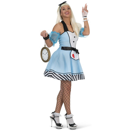 Funny Fashion Alice in Wonderland jurkje dames
