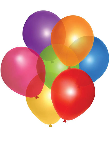 Funny Fashion Ballonnen assorti kleuren latex 100st. 22cm