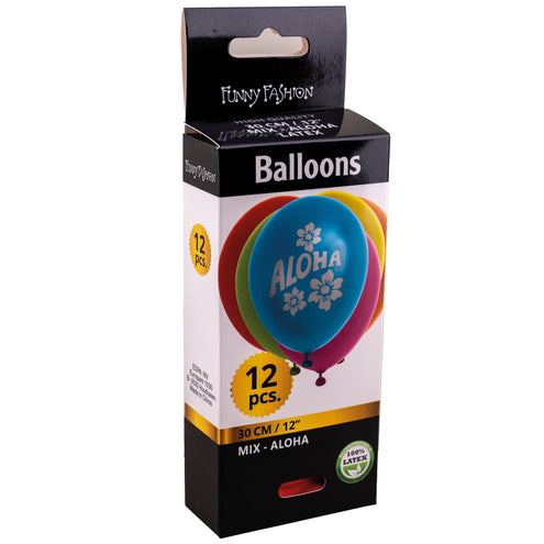 Funny Fashion Ballonnen Hawaii Aloha