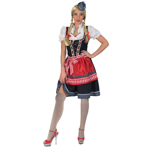 Funny Fashion Beige Tiroler kniekousen