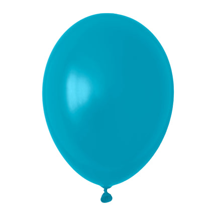 Funny Fashion Blauwe latex ballonnen 100st.