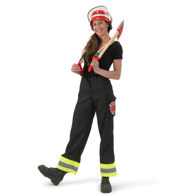 Funny Fashion Brandweervrouw broek met bretels Franny
