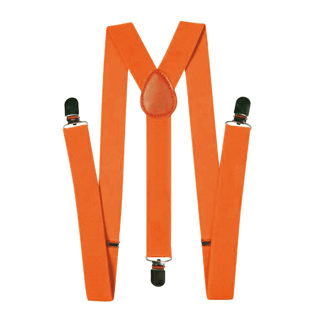 Funny Fashion Bretellen fluor oranje