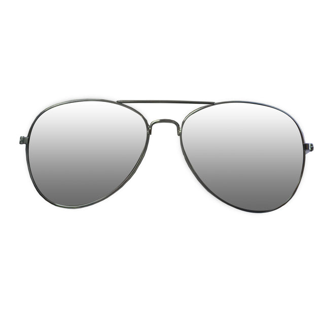 Funny Fashion Bril piloot met spiegelglas
