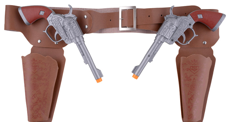 Funny Fashion Cowboyholster met 2 pistolen