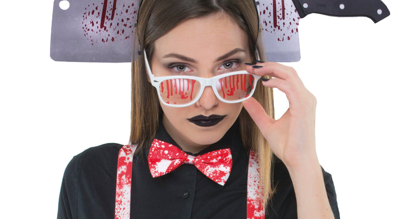 Funny Fashion Diadeem nep bijl door hoofd