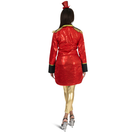 Funny Fashion Dompteuse glitter pak dames