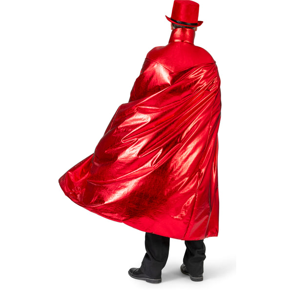 Funny Fashion Duivel cape volwassenen rood