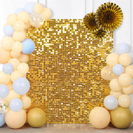 Funny Fashion Folie achtergrond goud voor Photo booth en bruiloften