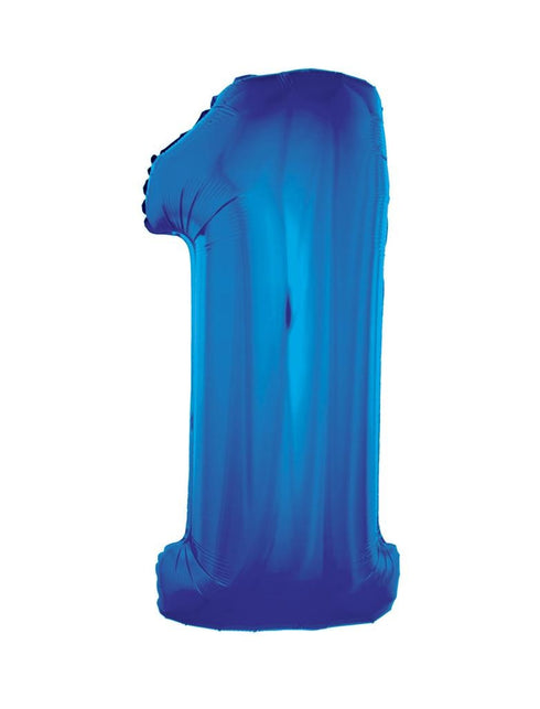 Funny Fashion Folieballon 102 cm blauw