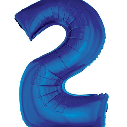 Funny Fashion Folieballon 102 cm blauw