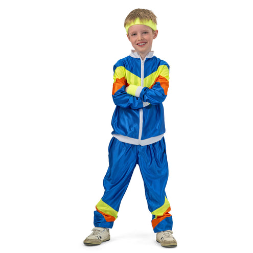 Funny Fashion Fout trainingspak blauw kinderen