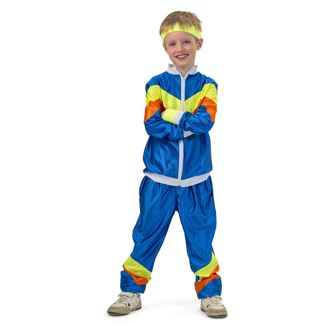 Funny Fashion Fout trainingspak blauw kinderen