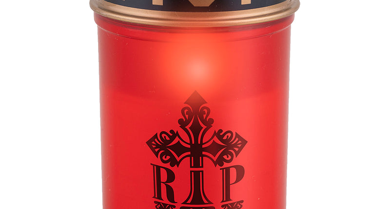 Funny Fashion Grafkaars RIP licht