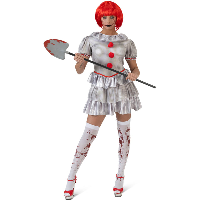 Funny Fashion IT pennywise jurkje dames