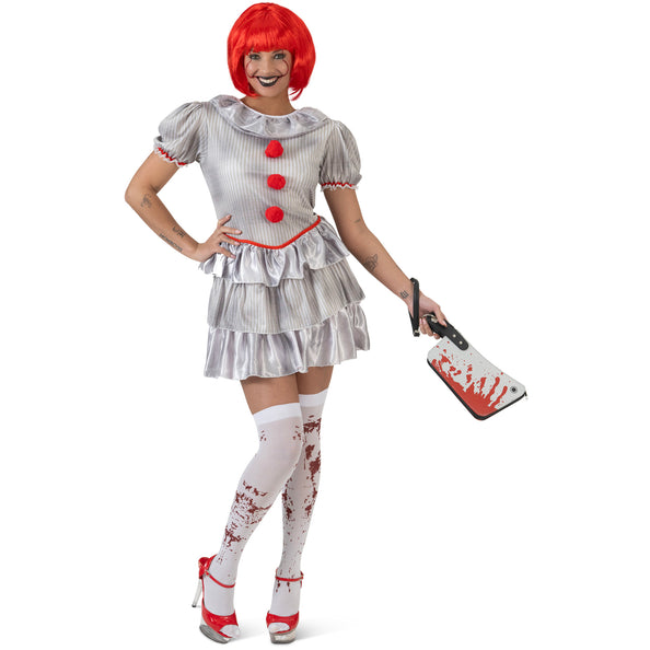 Funny Fashion IT pennywise jurkje dames