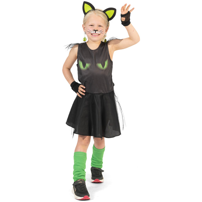 Funny Fashion kat jurkje meisjes Cloe