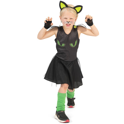 Funny Fashion kat jurkje meisjes Cloe