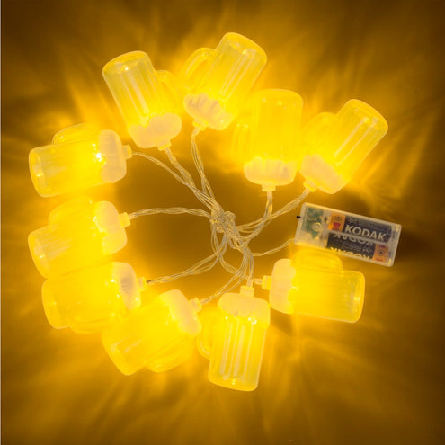 Funny Fashion Lichtslinger 10 bierpullen