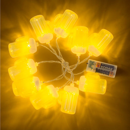 Funny Fashion Lichtslinger 10 bierpullen