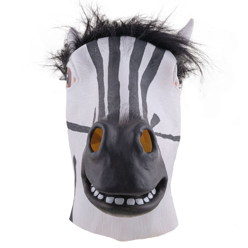 Funny Fashion Masker zebra latex