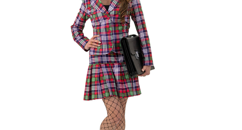 Funny Fashion Nerd / schooluniform pak dames Nelly
