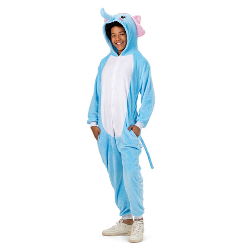 Funny Fashion Olifant pak onesie volwassenen Elliot
