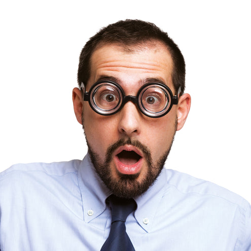 Funny Fashion Party bril nerd