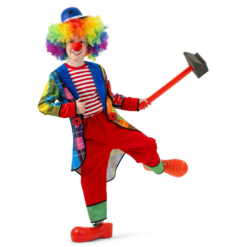 Funny Fashion Regenboog Clowns pak kind  Ritchie