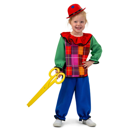 Funny Fashion Regenboog clownspak kind