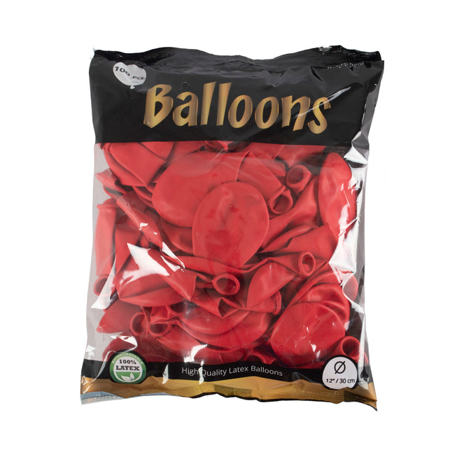 Funny Fashion Rode latex ballonnen 100st.