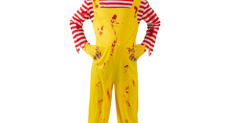 Funny Fashion Ronald clown geel Donaldo heren