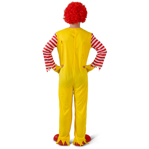 Funny Fashion Ronald clown geel Donaldo heren