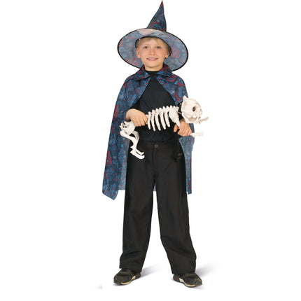 Funny Fashion Schedel cape kinderen