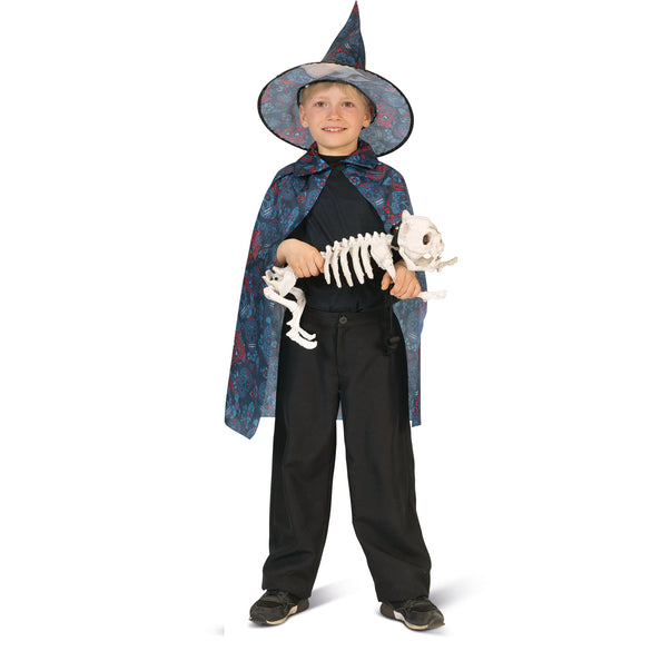 Funny Fashion Schedel cape kinderen