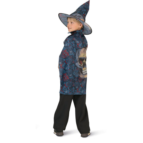 Funny Fashion Schedel cape kinderen