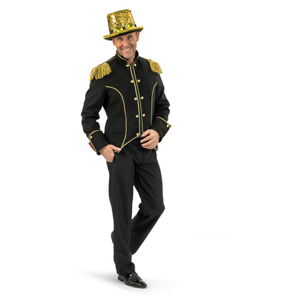 Funny Fashion Slipjas zwart/goud heren Niko
