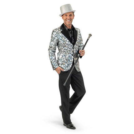 Funny Fashion Spiegel jas heren