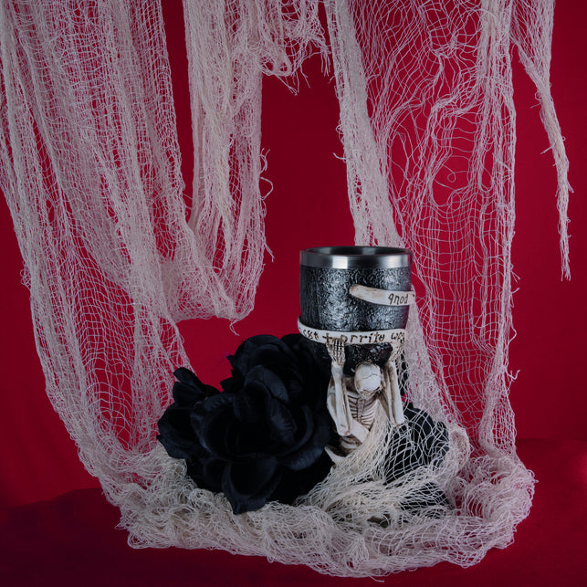 Funny Fashion Spoken doek deco doek wit Halloween