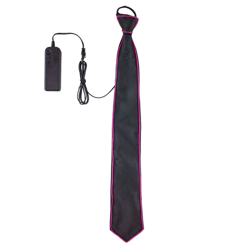 Funny Fashion Stropdas met licht roze