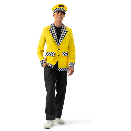 Funny Fashion Taxi chauffeursjas geel heren Tony