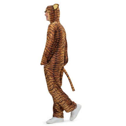 Funny Fashion Tijger pak  volwassenen Dovy