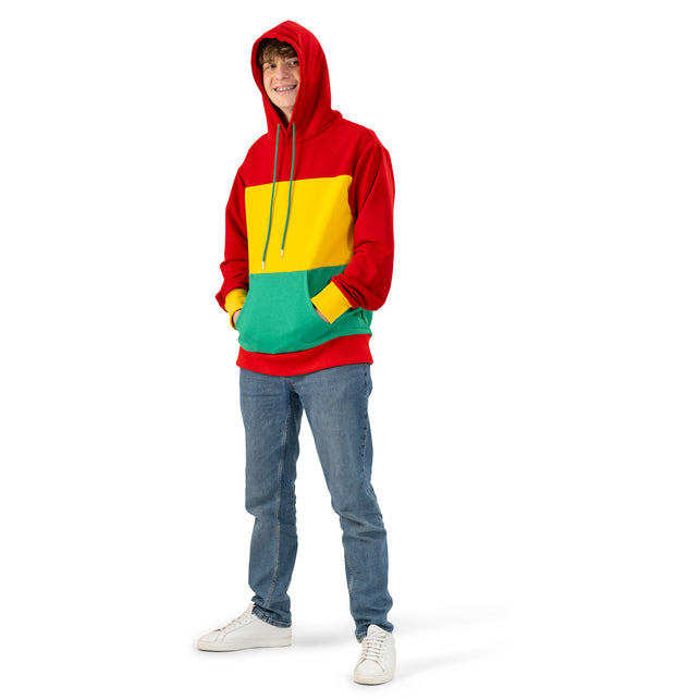 Funny Fashion Trui rood, geel, groen volwassenen