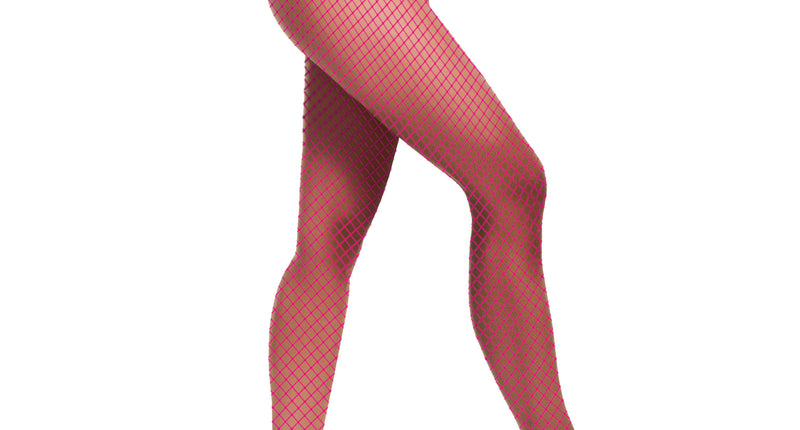 Funny Fashion Visnet panty Sara in neon roze