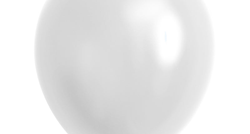 Funny Fashion Witte latex ballonnen 40st.