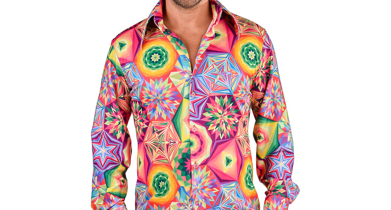 Magic by Freddy's Hippie overhemd blouse Funky