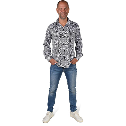 Magic by Freddy's Hippie shirt Psychedelic heren